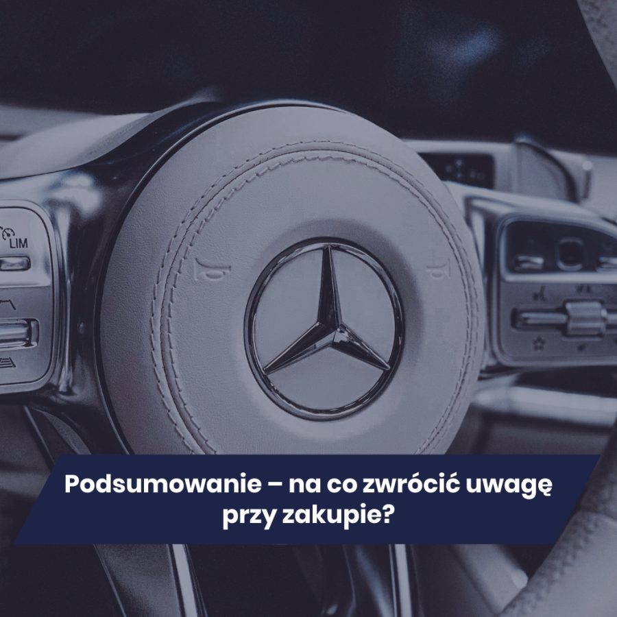 Ekskluzywne wnętrze Mercedesa z nowoczesnym kokpitem, skórzanymi fotelami i luksusowym wykończeniem.